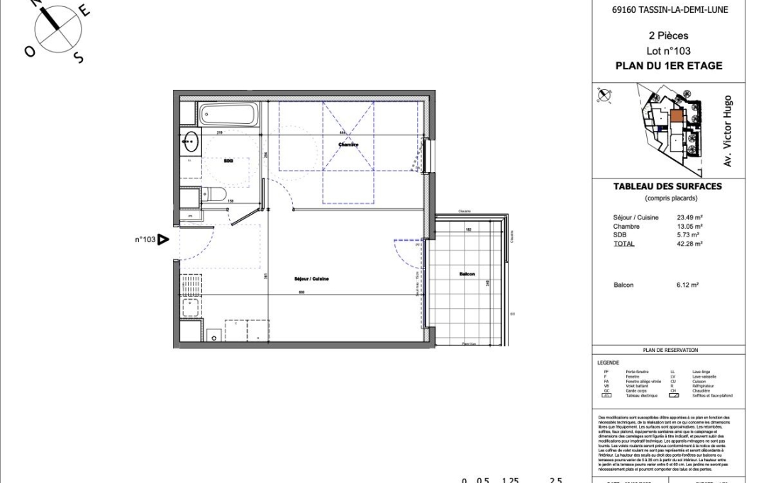 MOULINIER CONSEILS : Appartement | TASSIN-LA-DEMI-LUNE (69160) | 42 m2 | 239 708 &euro; 